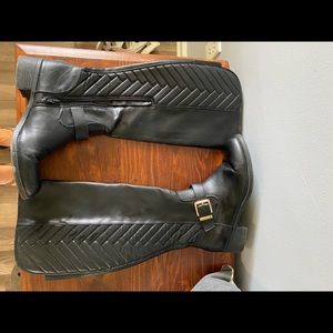 Gently worn riding boots